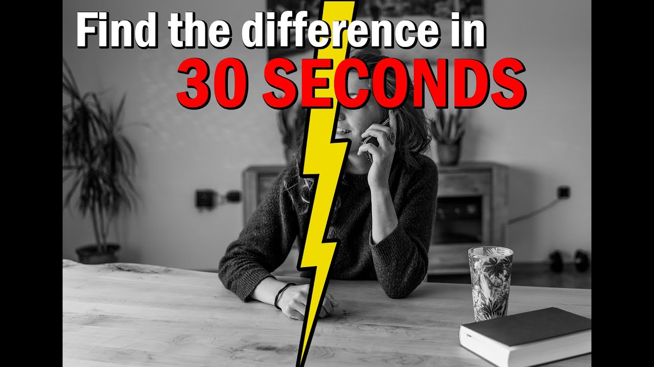 Spot the changing difference | Pictures Puzzle | The photo will change | Brain training