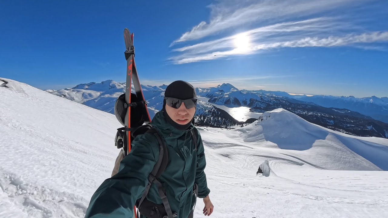 Solo camping Garibaldi Bc Canada Backcountry skiing The Black tusk 2026