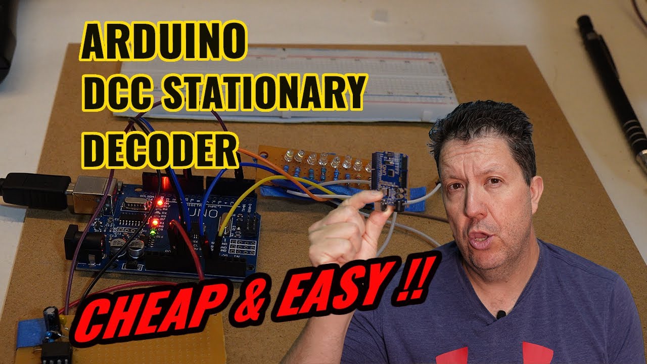 Дешевые стационарные декодеры Arduino для вашей модели железной дороги.