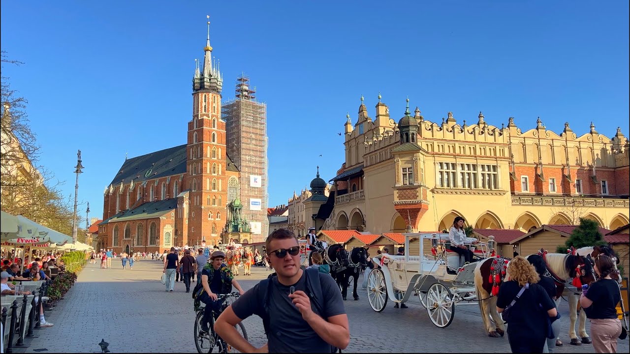 Kraków 🇵🇱 How Poland can be that beautiful? Easter Market First warm day of Spring Vlog