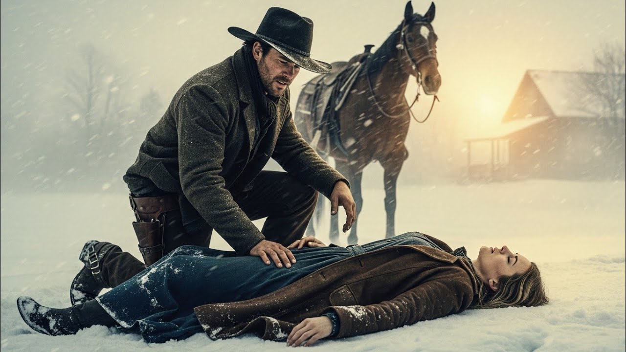 &ldquo;A Cowboy Found a Woman Through the Snow | Old Western Emotional Story&rdquo;
