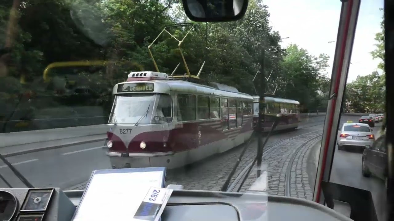 Tramvaje Praha 2025 Linka 2
