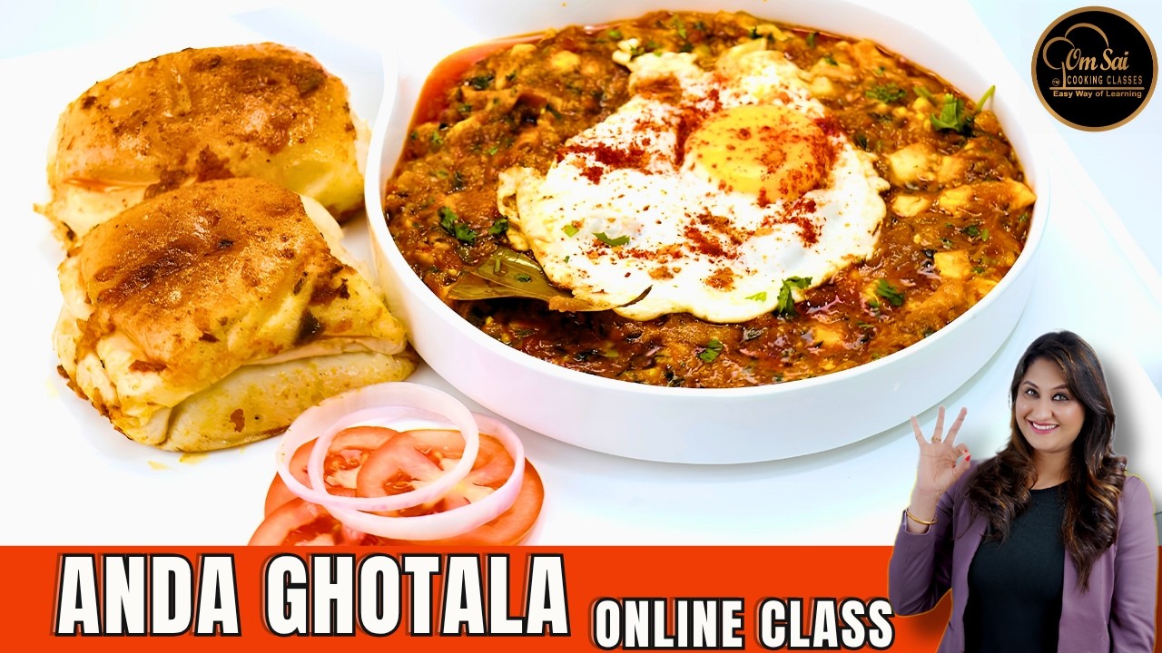 Kurs przyrządzania Anda Ghotala | Przepis na jajka po ulicznemu | ☎️8551 8551 04 | 8551 8551 03 o...