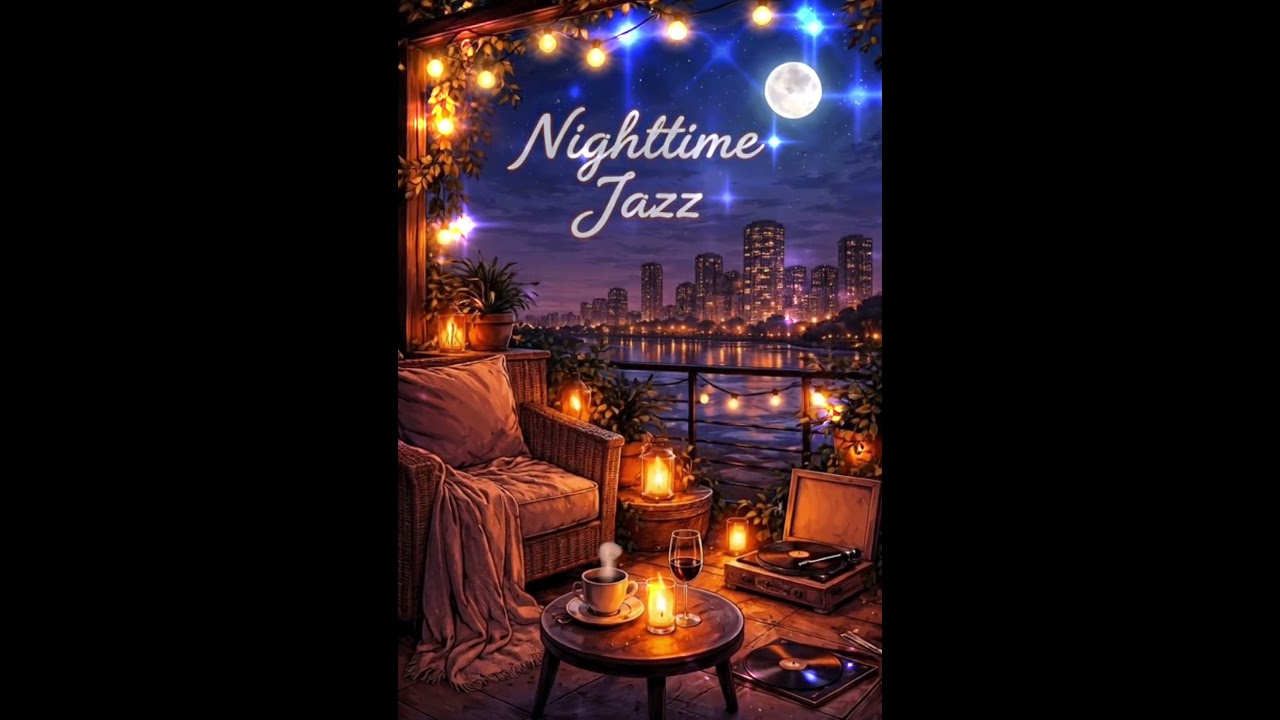 Relaxing nighttime jazz #jazz #relaxingjazz #music