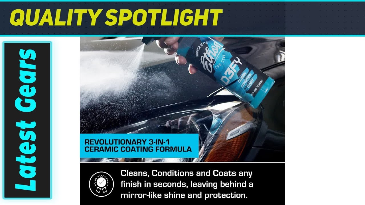 Ethos Defy: The Ultimate 3-in-1 Ceramic Coating Powerhouse!