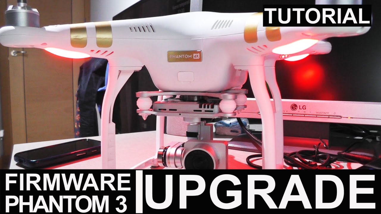 DJI Phantom 3 ACTUALIZACION Firmware v1.1.8 Tutorial Español