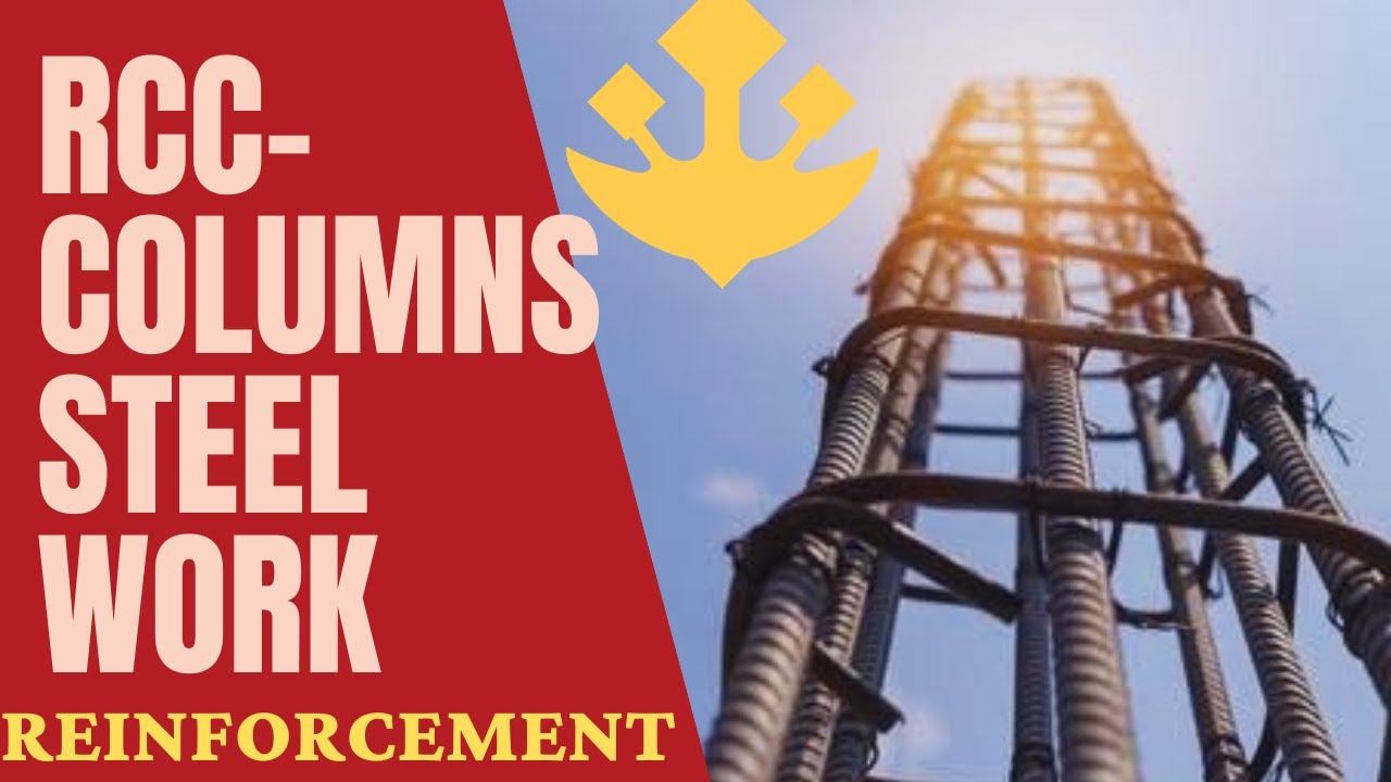 RCC COLUMN REINFORCEMENT PROCESS | steel work in columns | how is Column Reinforcement done #column