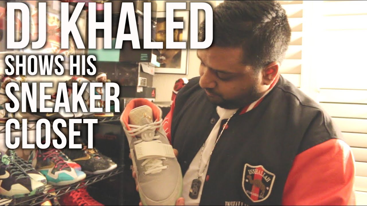 Sneak Peek: DJ Khaled Shows His Sneaker Closet Part 2