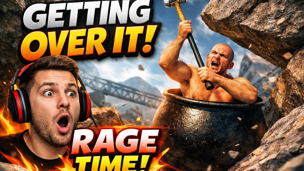 Getting Over It – Can I Reach the Top? 😤🔥