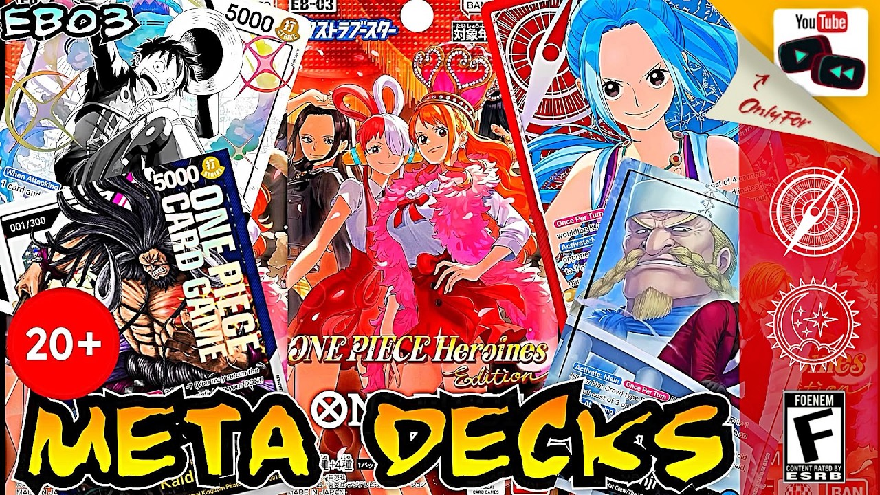 Здесь представлены все лучшие колоды недели 1 EB03 Meta Decklist... (15+ колод) | One Piece Card ...