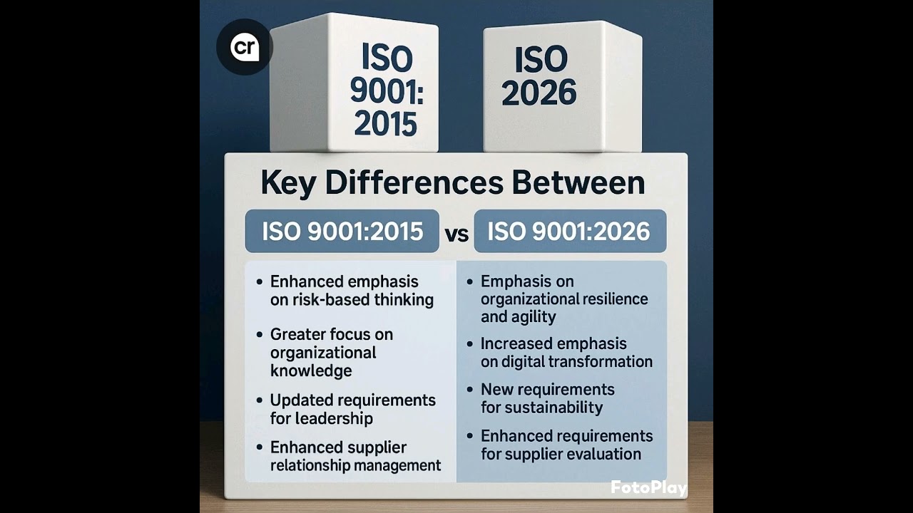 What are the changes in ISO 9001 2026? 