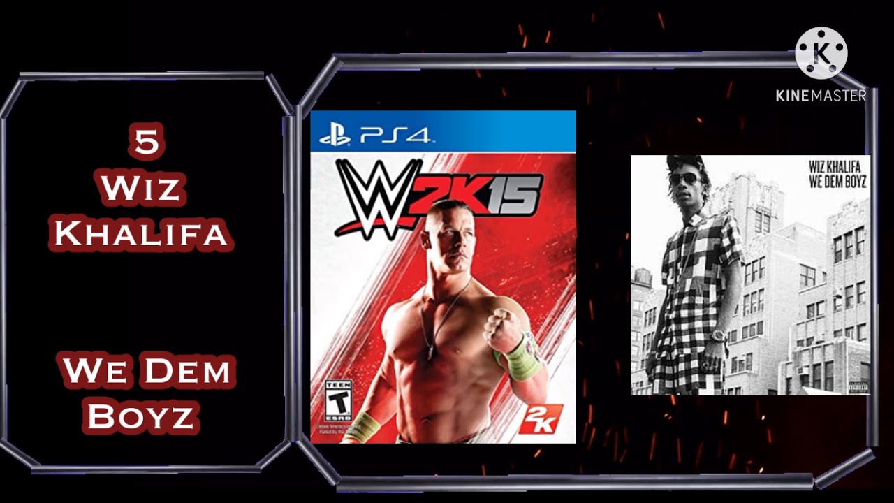 Top 25 WWE 2K Soundtrack Songs