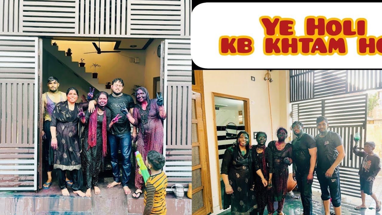 Ye Holi to khtam hone ka naam hi nhi le rahi🥳🥳🥳👍