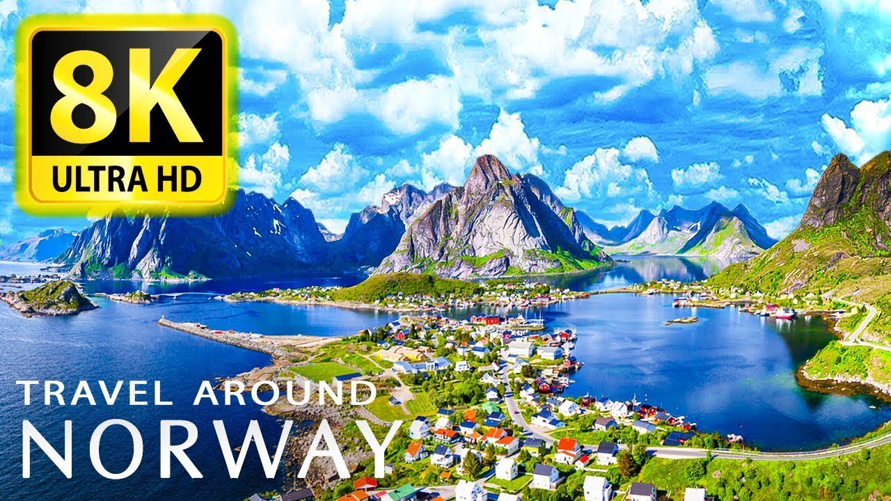 DISCOVER NORWAY BEAUTY IN 8k ULTRA HD HDR