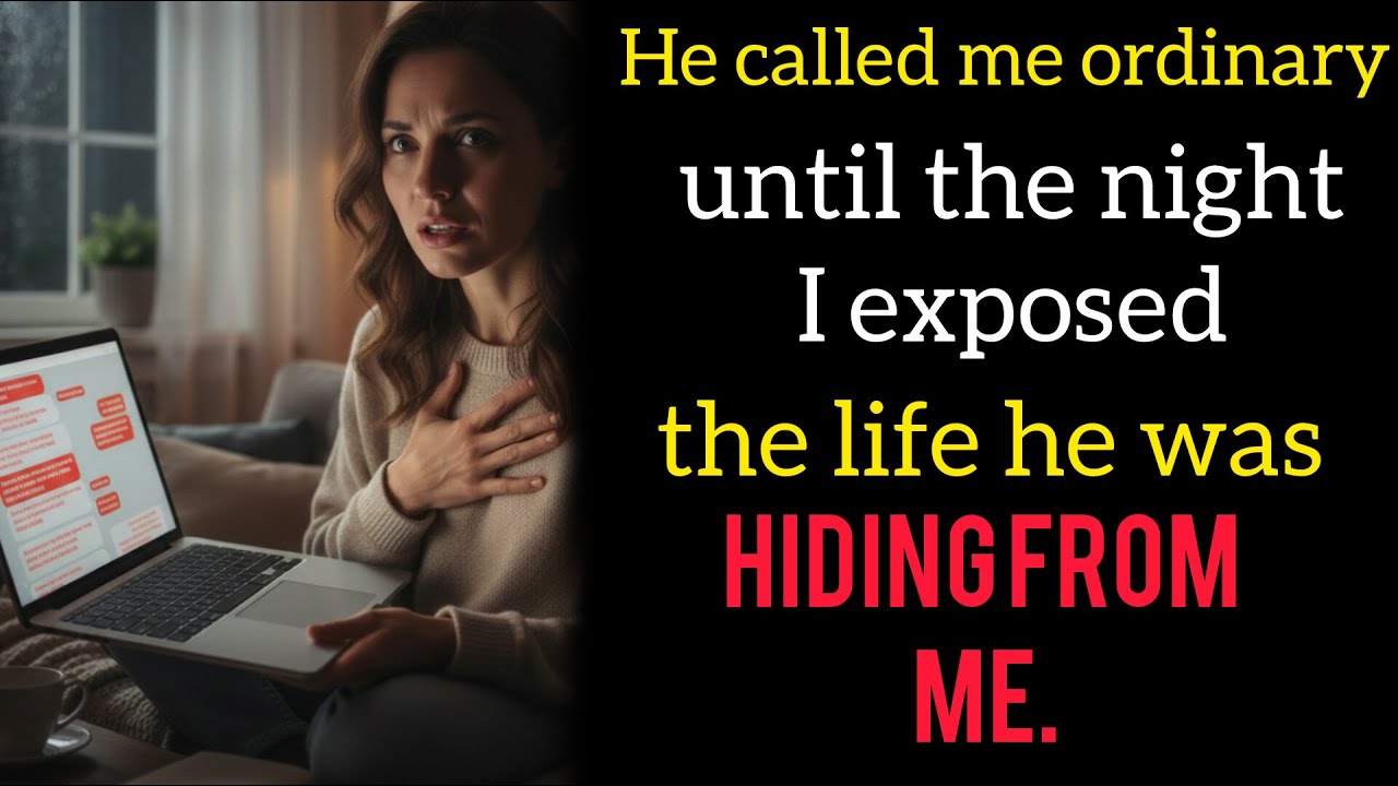 My husband said I was “too ordinary”… until the night he saw who I really was.