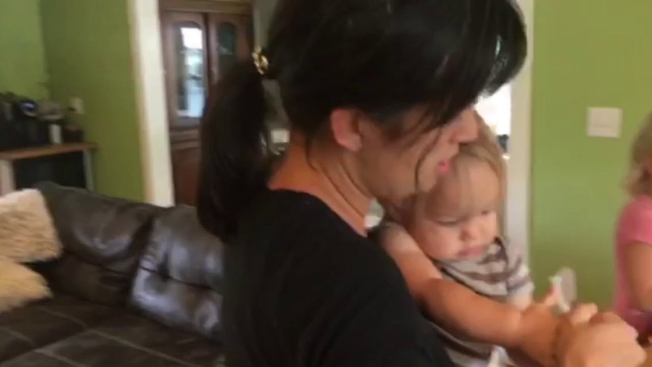 Branson 17 month old pee signal - elimination communication