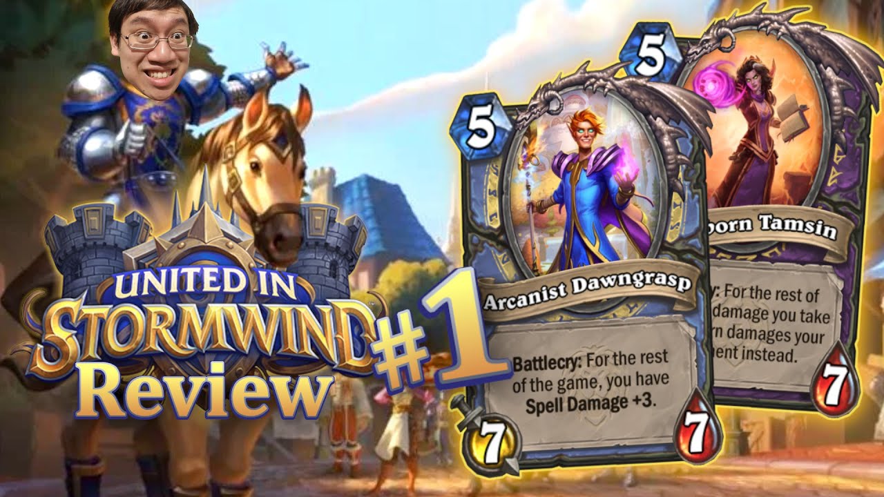 Новое дополнение! Новые карты! Обзор &laquo;Единство в Штормграде&raquo; №1 | Hearthstone