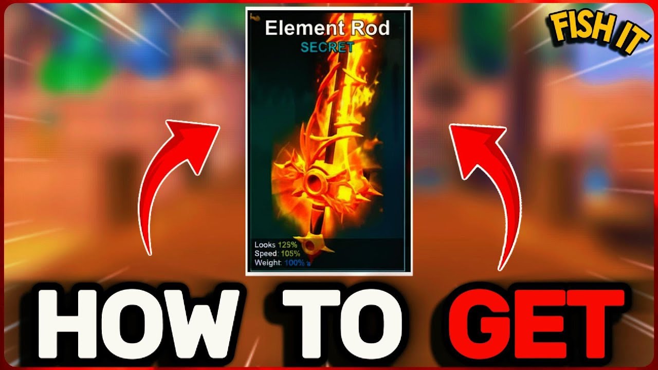 Как получить удилище ELEMENT в Fish It! (очень простое руководство)