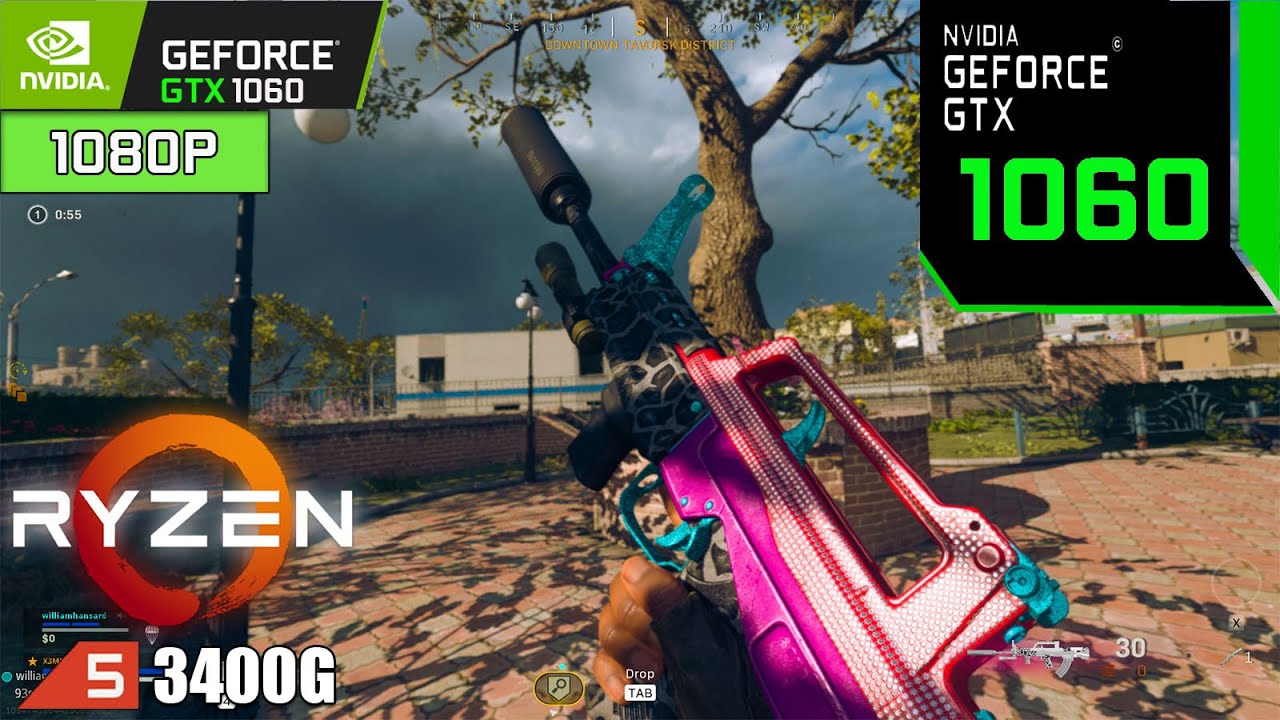 Call of Duty - Warzone : GTX 1060 6GB+Ryzen 5 | Optimal Settings