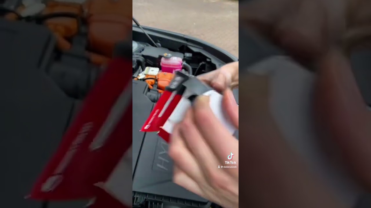 Zalewam Ceramizator do Kia Niro  z przebiegiem zaledwie 2000 km! 🤔 #ceramizator