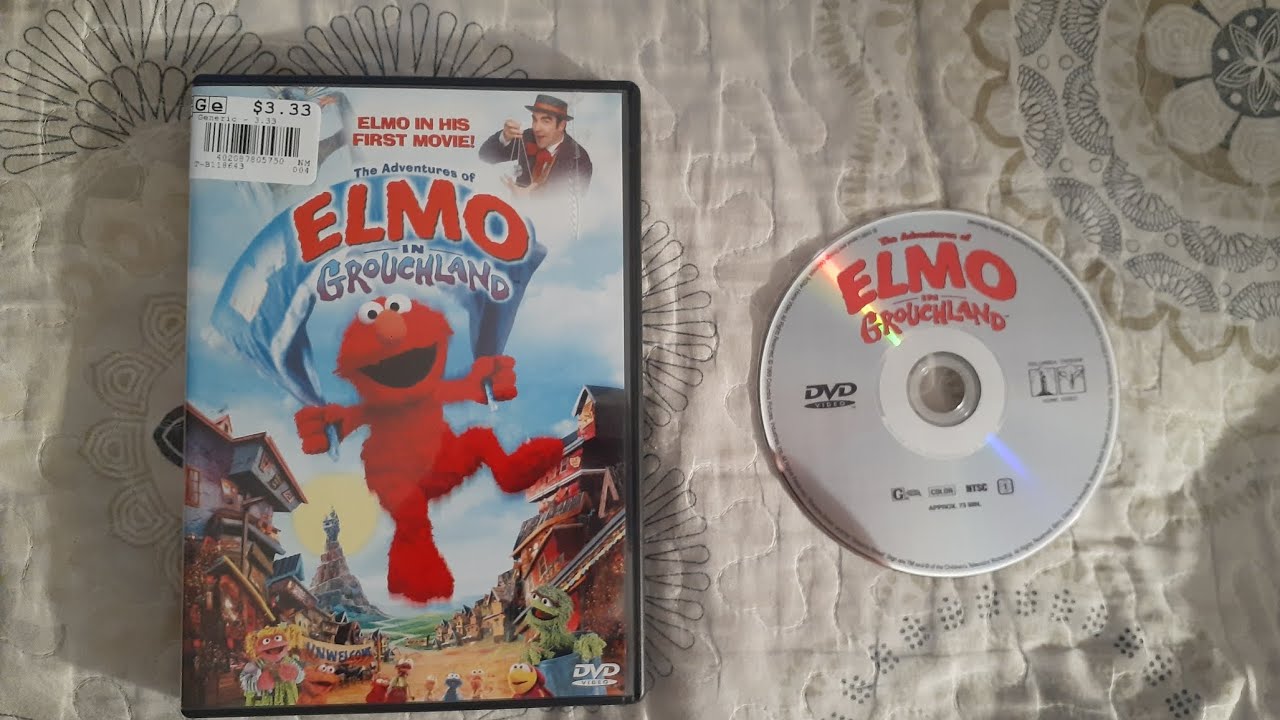 Opening to The Adventures of Elmo in Grouchland 1999 DVD