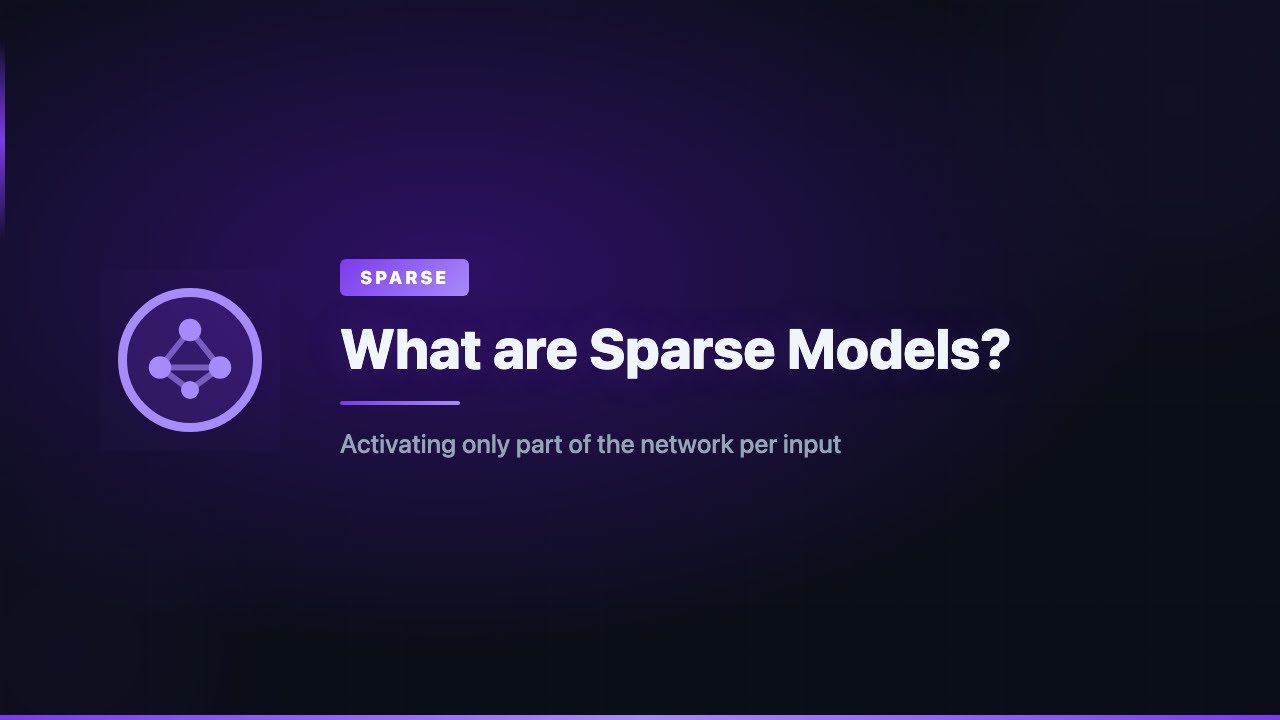 What are Sparse Models?