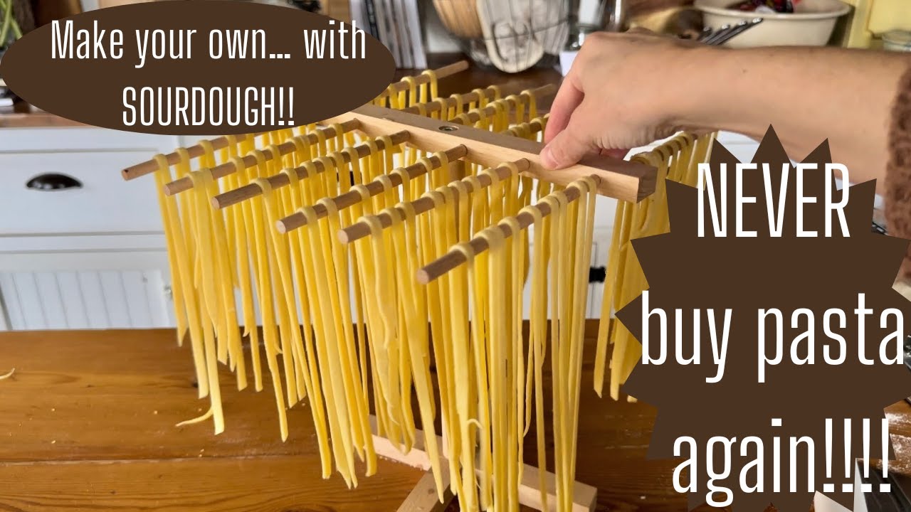 The BEST sourdough pasta and cheese sauce! You will never buy store bought again!