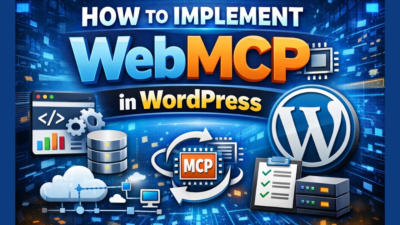How to Implement Web MCP in WordPress 2026 | Step-by-Step WebMCP Setup in WordPress Tutorial 2026