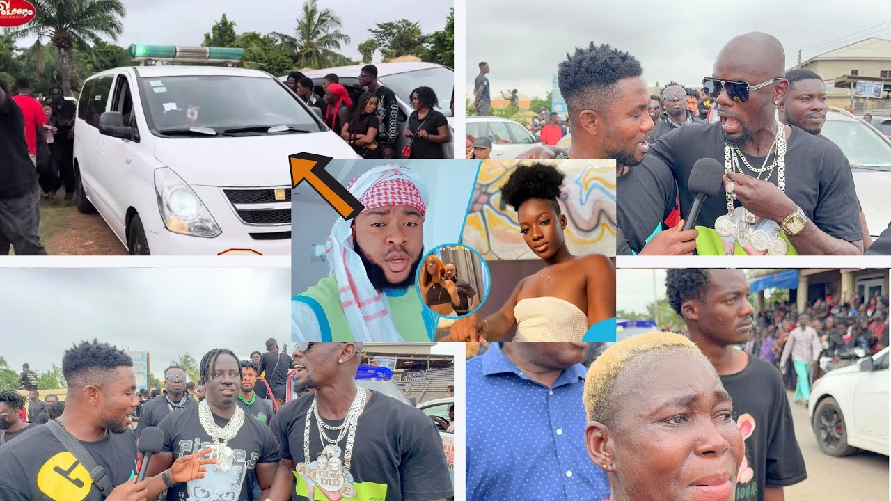 Finally! Yaa Baby’s Ambulance Moves After Long Soloko at Funeral 🚑💔🇬🇭