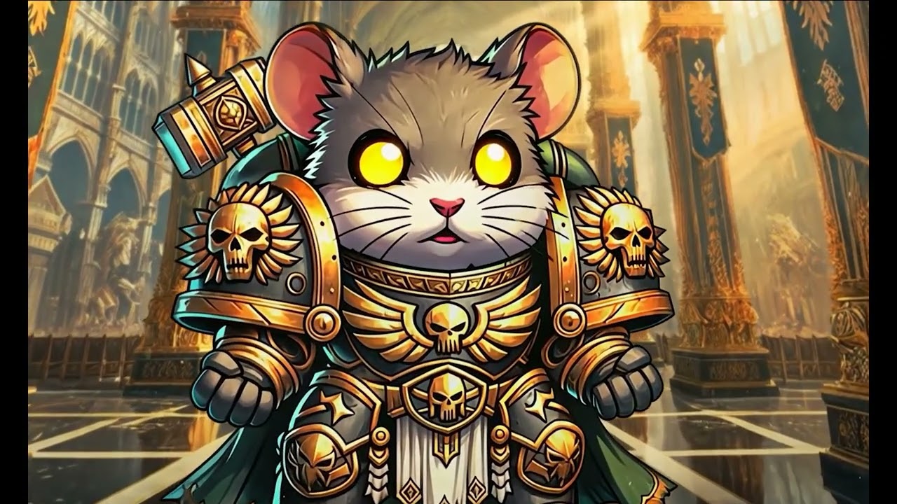 Warhamster: The War for Crypto's SOL #solana #nft #warhammer40k