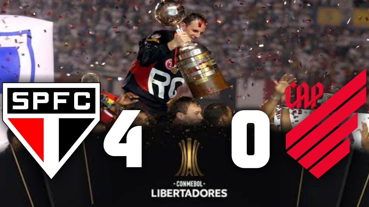 S&atilde;o Paulo 4 x 0 Athletico-PR ● Final Libertadores 2005 Gols e Melhores Momentos HD