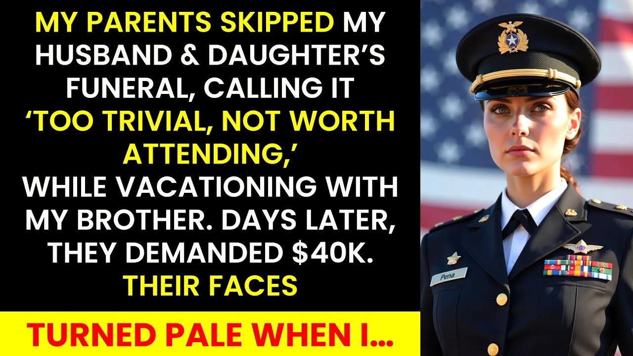 My Parents Skipped My Husband , Daughter’s Funeral, Calling It ‘Too Dreary, Not Worth Attending’