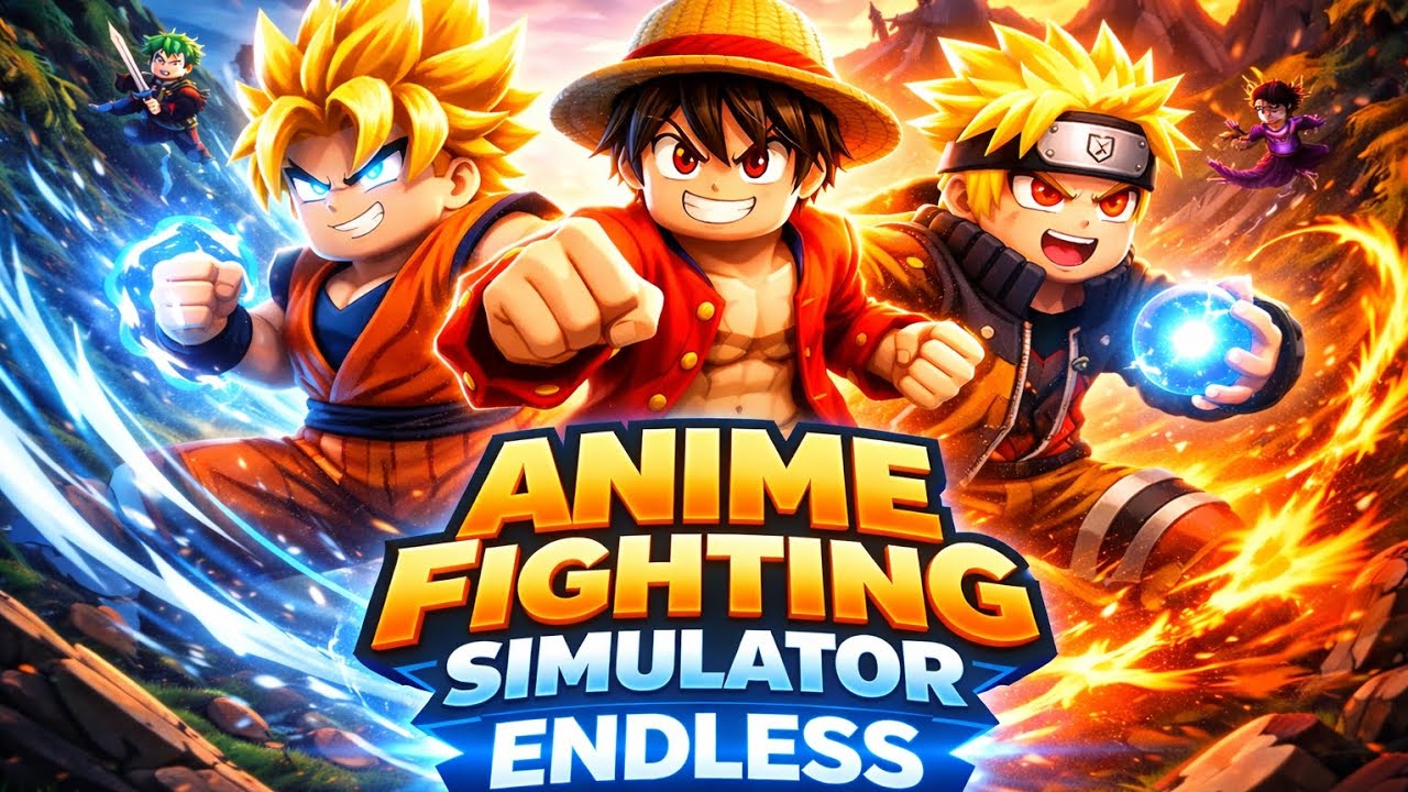 My first video I can play roblox anime fighting simulator endless