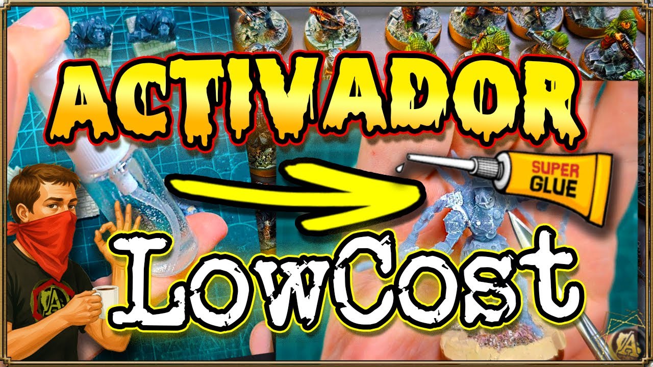 ¡Activador Casero de Cianocrilato '𝐋𝐨𝐰𝐂𝐨𝐬𝐭'!