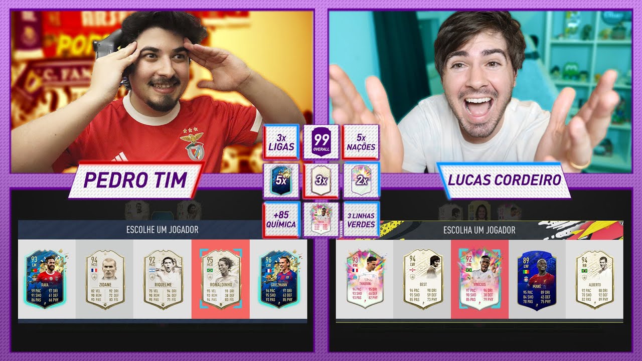 INCRÍVEL FUT DRAFT BINGO com LUCAS CORDEIRO