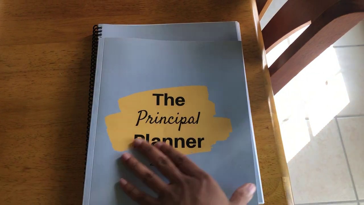 ✨ Introducing The Principal Planner ✨