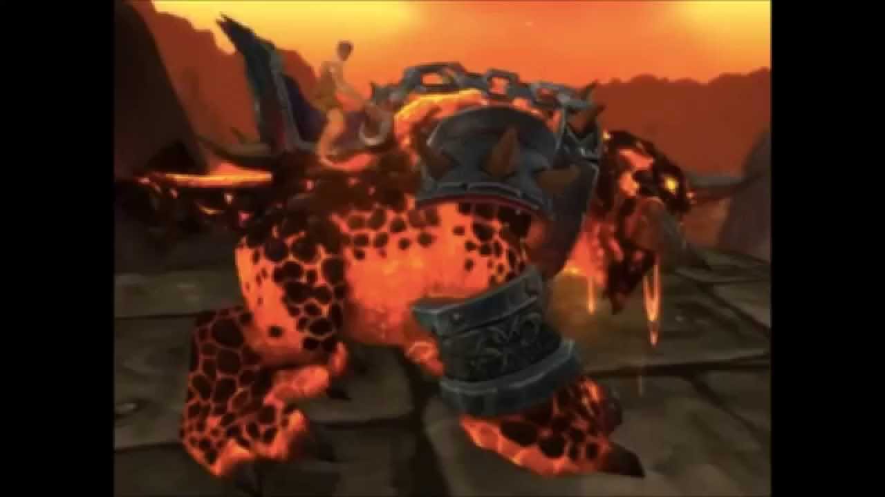 WOW Molten Core - Core Hound Mount