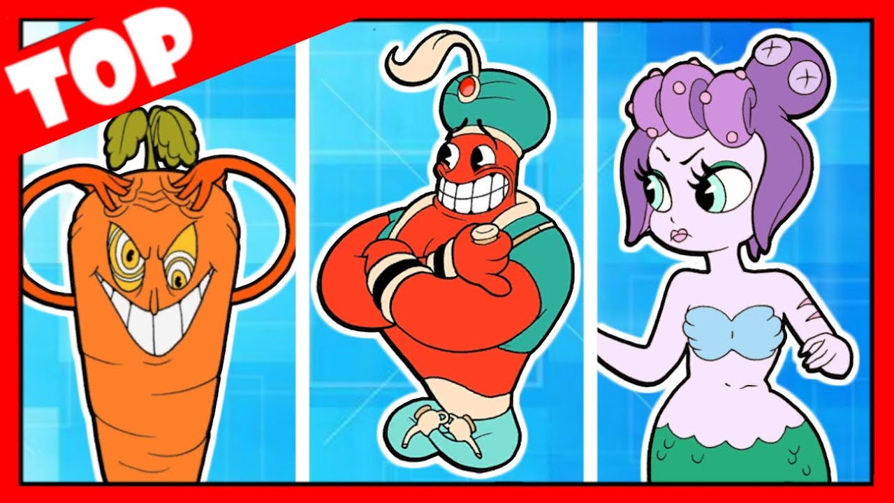 RANKING de DIFICULTAD de los JEFES de CUPHEAD 🔥🔥
