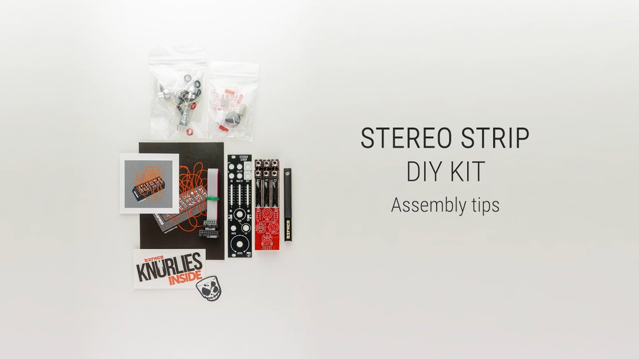 Stereo Strip DIY Kit - Assembly tips