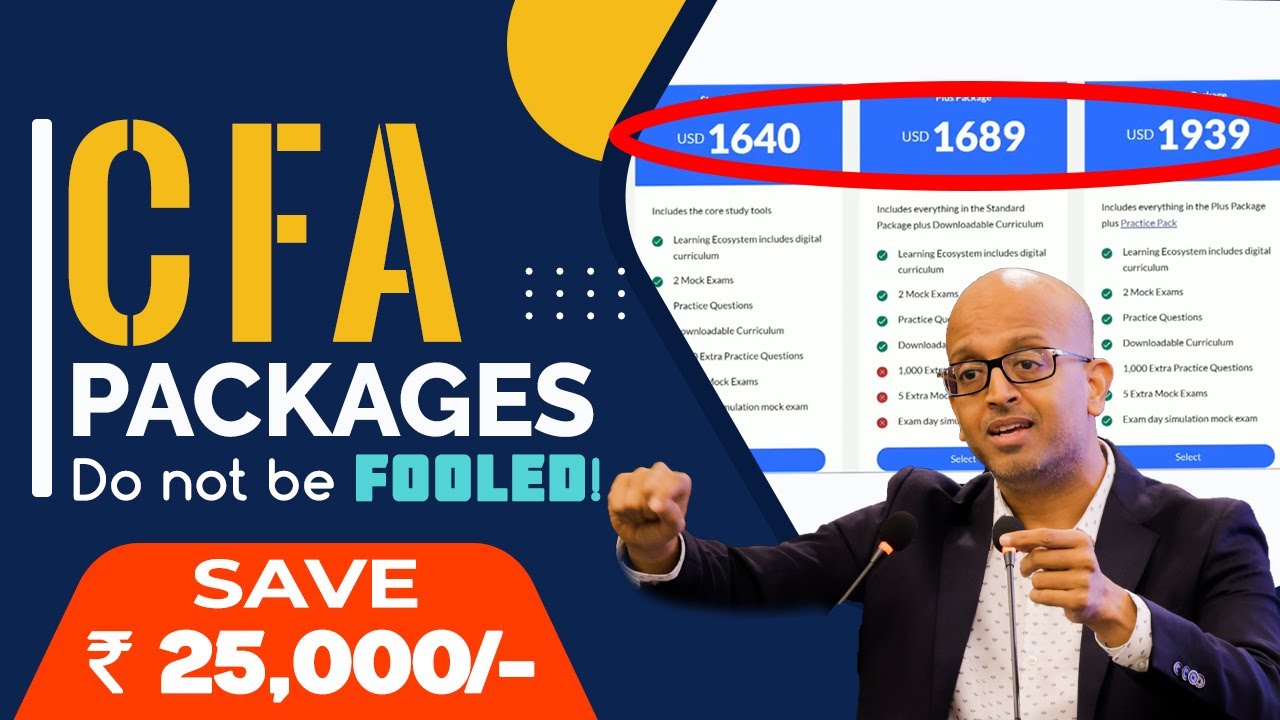 Пакеты услуг Института CFA: не регистрируйтесь, пока не посмотрите это!