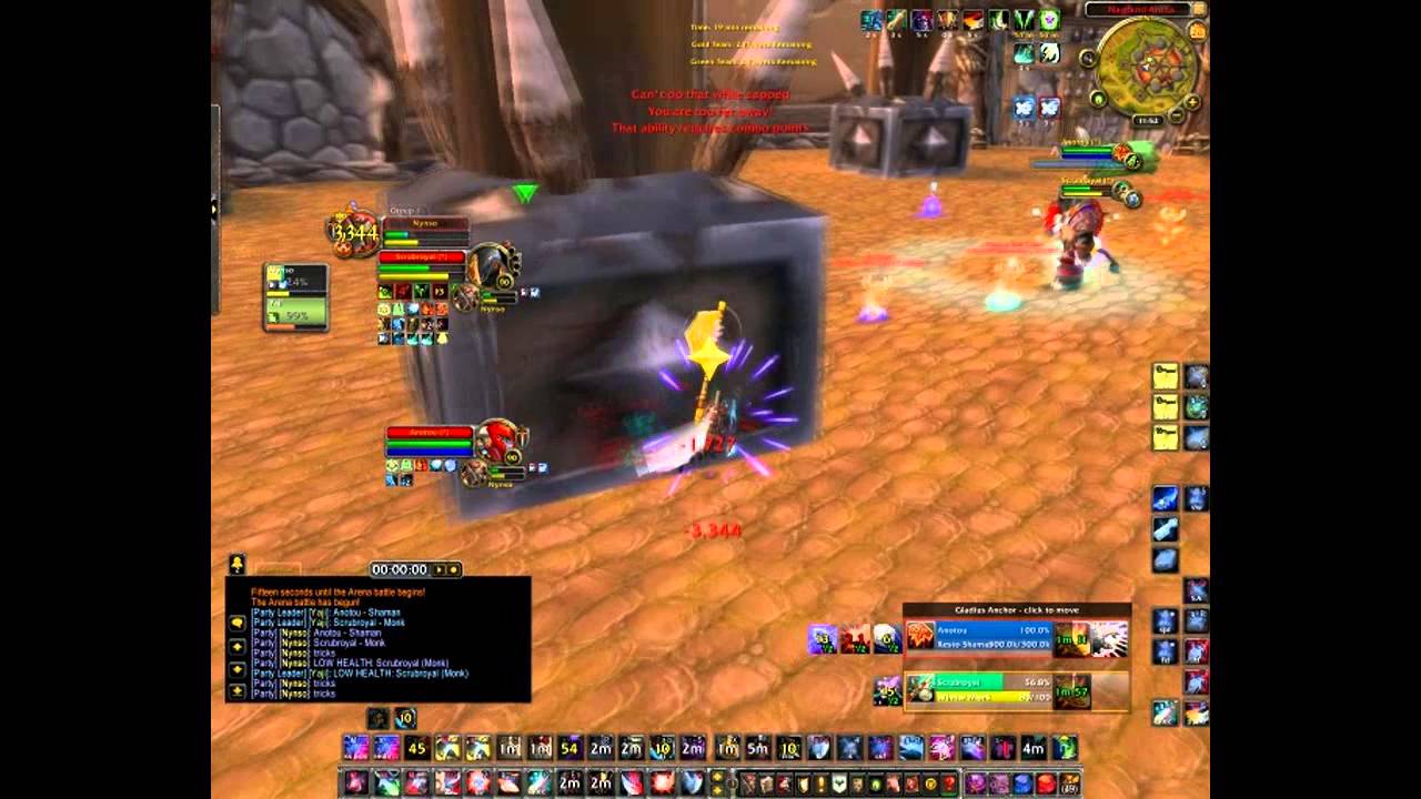 Thug cleave 2v2 arenas duelists 5.4 mop