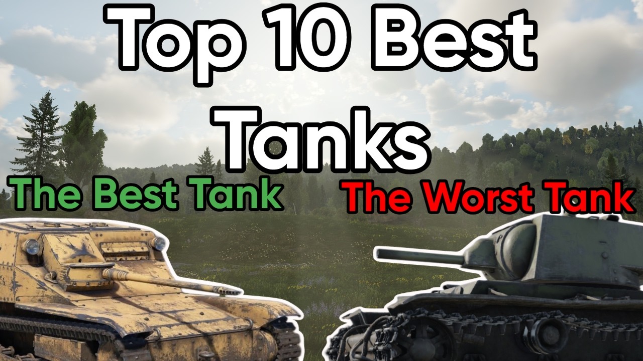 Топ-10 лучших танков в War Thunder