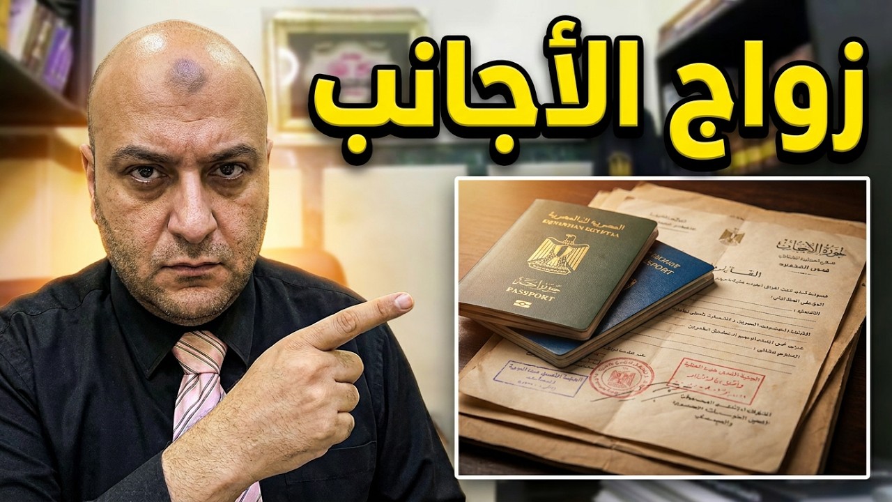 اجراءات الزواج من اجنبية فى مصر