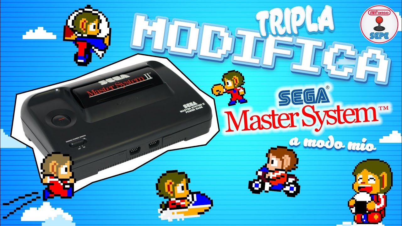 tripla mod SEGA Master System 2 DEFINITIVA! 