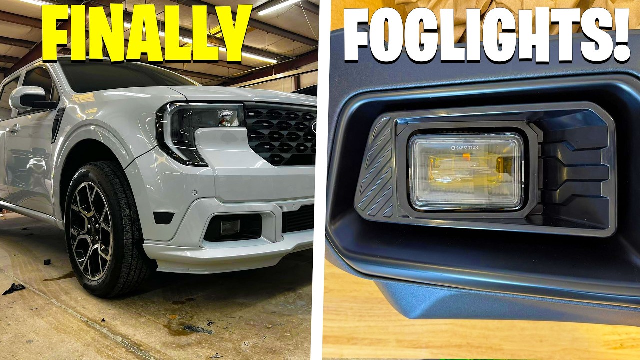 FINALLY Ford Maverick 25+ Fog lights!