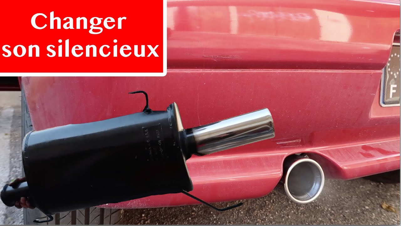 CHANGER SON SILENCIEUX FACILEMENT !
