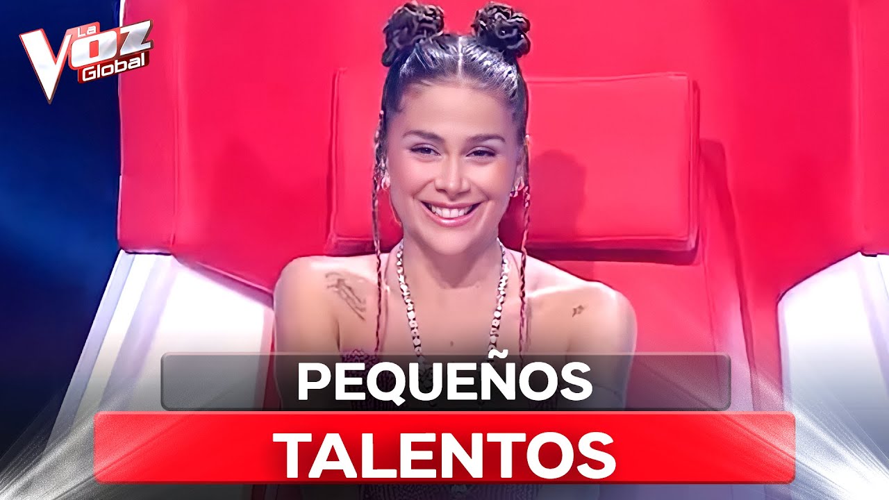 Pequeños Talentos con GRANDES Voces en la Voz