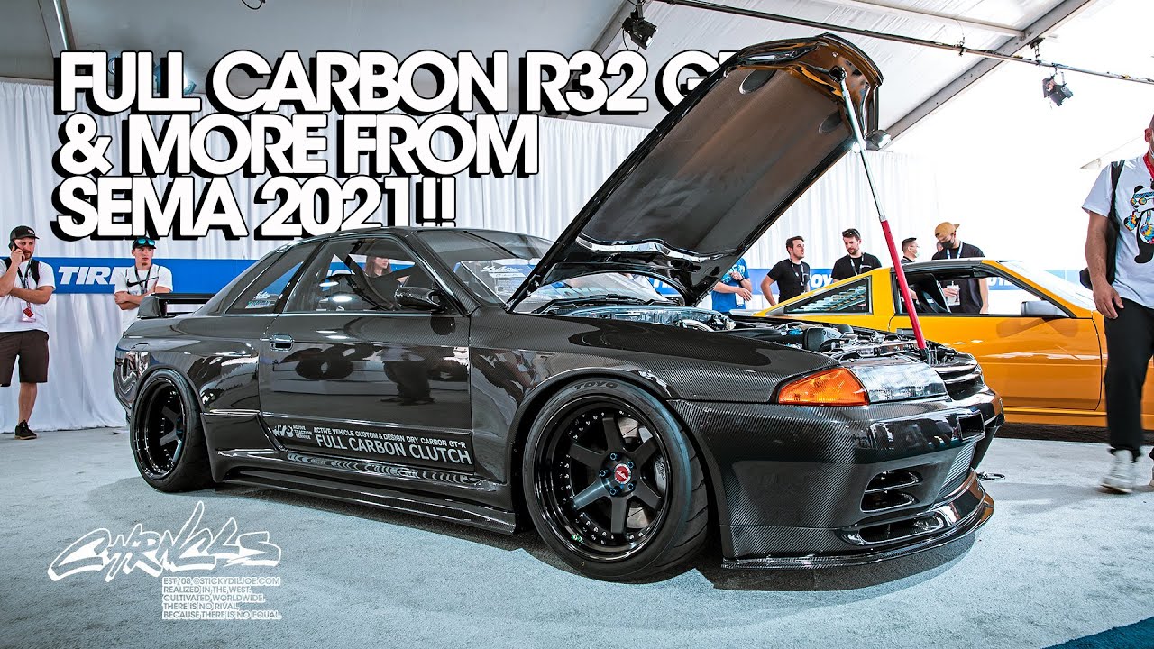 Full Carbon R32 GT-R & Highlight Builds From The 2021 SEMA Show!!...