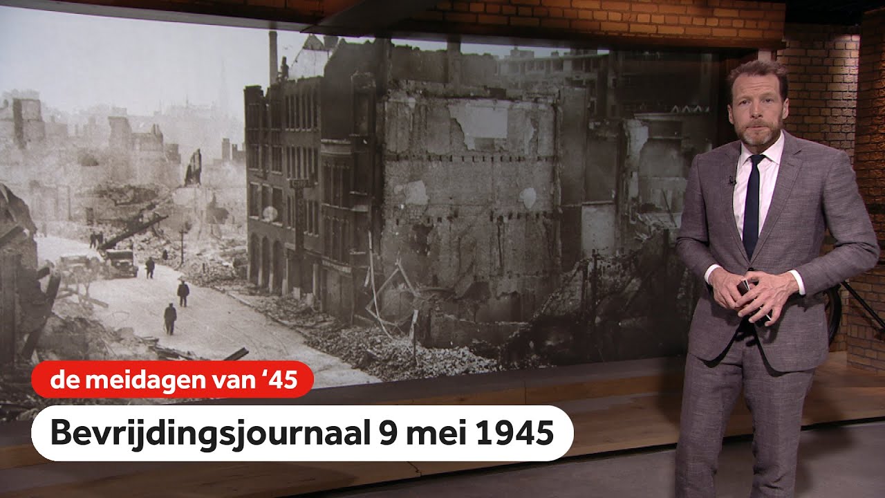 De oorlog is nu echt voorbij | Bevrijdingsjournaal | 9 mei 1945