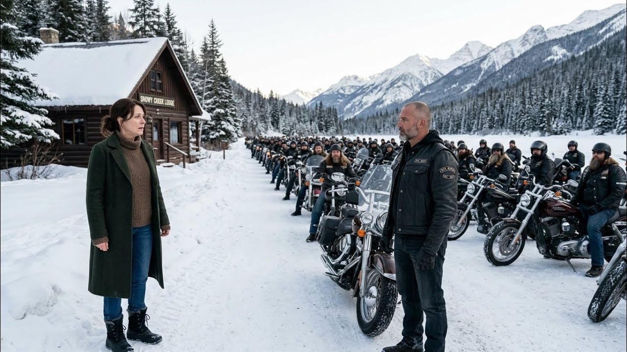“She Sheltered Stranded Bikers — 1,000 Hells Angels Show Up to Repay Her”